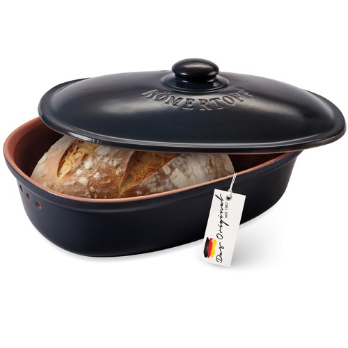 Brotkasten römertopf oval - brotkasten,