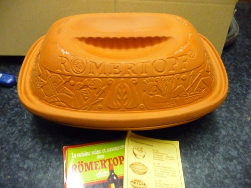 Terrakotta kochtopf romertopf - kochtopf,