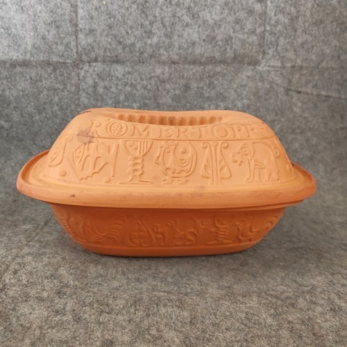Vintage romertopf terrakotta - vintage,