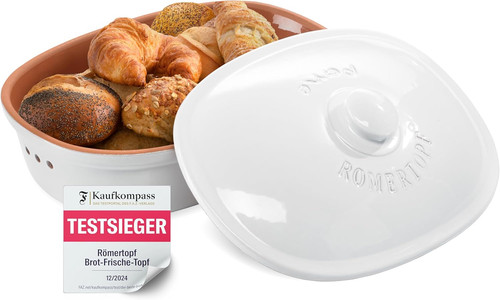 Römertopf brottopf weiß - römertopf, 6,5